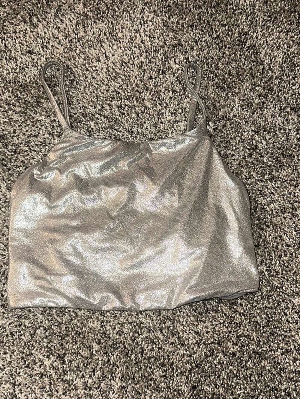 Skims Metallic Camisole Size XS Like New